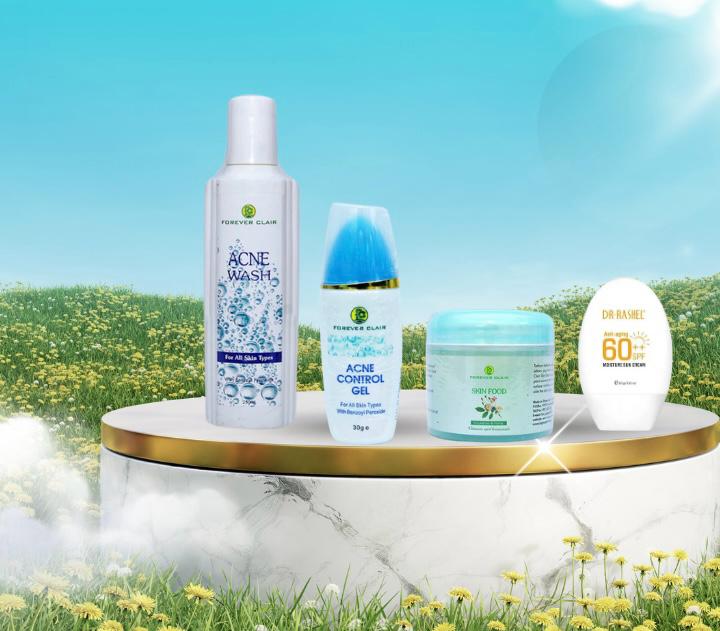 Sever Acne Benzoyl peroxide set option